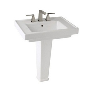 R115300 Allia Pedestal Basin Part - White R115300 Allia Pedestal Basin Part - White