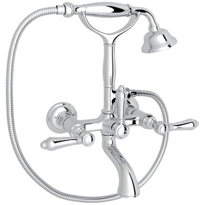 RA1401LMAPC Country Bath Wall Mount Whirlpool Faucet Tub Faucet - Polished Chrome RA1401LMAPC Country Bath Wall Mount Whirlpool Faucet Tub Faucet - Polished Chrome
