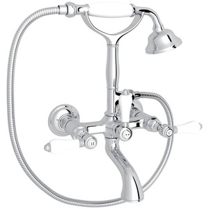RA1401LPAPC Country Bath Wall Mount Whirlpool Faucet Tub Faucet - Polished Chrome RA1401LPAPC Country Bath Wall Mount Whirlpool Faucet Tub Faucet - Polished Chrome