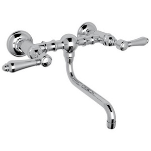 RA140544LMAPC2 Country Bath Wall Mount Bathroom Faucet Bathroom Faucet - Polished Chrome RA140544LMAPC2 Country Bath Wall Mount Bathroom Faucet Bathroom Faucet - Polished Chrome