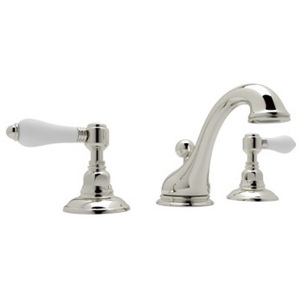 RA1408LPPN2 Country Bath 8'' Widespread Bathroom Faucet - Polished Nickel RA1408LPPN2 Country Bath 8'' Widespread Bathroom Faucet - Polished Nickel