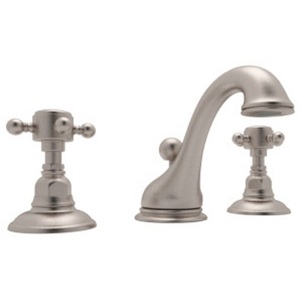RA1408XMSTN2 Country Bath 8'' Widespread Bathroom Faucet - Satin Nickel RA1408XMSTN2 Country Bath 8'' Widespread Bathroom Faucet - Satin Nickel