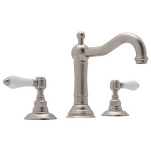 RA1409LPSTN2 Country Bath 8'' Widespread Bathroom Faucet - Satin Nickel RA1409LPSTN2 Country Bath 8'' Widespread Bathroom Faucet - Satin Nickel