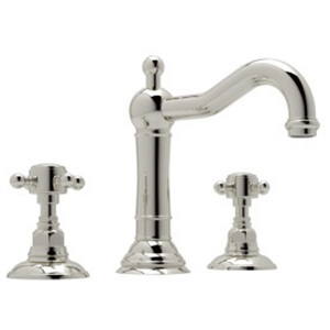 RA1409XMPN2 Country Bath 8'' Widespread Bathroom Faucet - Polished Nickel RA1409XMPN2 Country Bath 8'' Widespread Bathroom Faucet - Polished Nickel