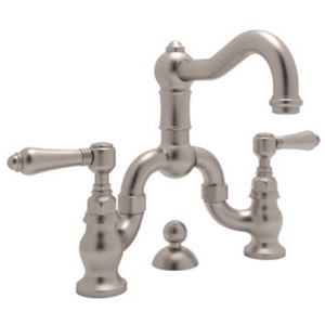 RA1419LMSTN2 Country Bath 8'' Widespread Bathroom Faucet - Satin Nickel RA1419LMSTN2 Country Bath 8'' Widespread Bathroom Faucet - Satin Nickel