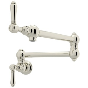 RA1451LMPN2 Country Kitchen Pot Filler Kitchen Faucet - Polished Nickel RA1451LMPN2 Country Kitchen Pot Filler Kitchen Faucet - Polished Nickel