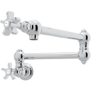 RA1451XAPC2 Country Kitchen Pot Filler Kitchen Faucet - Polished Chrome RA1451XAPC2 Country Kitchen Pot Filler Kitchen Faucet - Polished Chrome