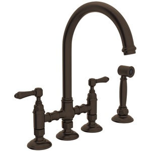 RA1461LMWSTCB2 Country Kitchen Two-Handle Kitchen Faucet - Tuscan Brass RA1461LMWSTCB2 Country Kitchen Two-Handle Kitchen Faucet - Tuscan Brass