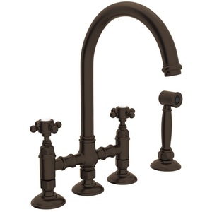 RA1461XMWSTCB2 Country Kitchen Two-Handle Kitchen Faucet - Tuscan Brass RA1461XMWSTCB2 Country Kitchen Two-Handle Kitchen Faucet - Tuscan Brass