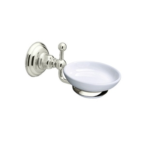 RA1487PN Country Bath Soap Dish Bathroom Accessory - Polished Nickel RA1487PN Country Bath Soap Dish Bathroom Accessory - Polished Nickel
