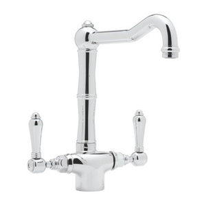 RA1679LMAPC2 Country Kitchen Two-Handle Kitchen Faucet - Polished Chrome RA1679LMAPC2 Country Kitchen Two-Handle Kitchen Faucet - Polished Chrome