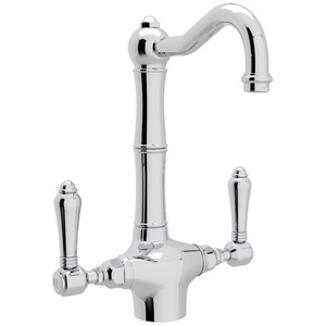 RA1680LMAPC2 Country Kitchen Single-Hole Bar Faucet - Polished Chrome RA1680LMAPC2 Country Kitchen Single-Hole Bar Faucet - Polished Chrome