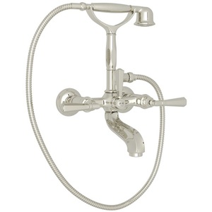 RA1901LMPN Country Bath Wall Mount Whirlpool Faucet Tub Faucet - Polished Nickel RA1901LMPN Country Bath Wall Mount Whirlpool Faucet Tub Faucet - Polished Nickel
