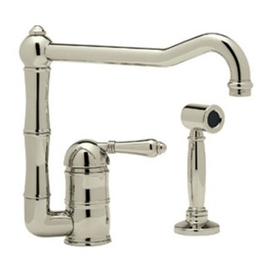 RA360811LMWSSTN2 Country Kitchen Single Handle Kitchen Faucet - Satin Nickel RA360811LMWSSTN2 Country Kitchen Single Handle Kitchen Faucet - Satin Nickel