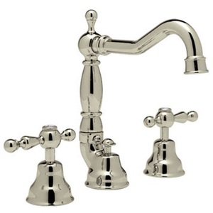 RAC109LMSTN2 Cisal Classic Bath 8'' Widespread Bathroom Faucet - Satin Nickel RAC109LMSTN2 Cisal Classic Bath 8'' Widespread Bathroom Faucet - Satin Nickel