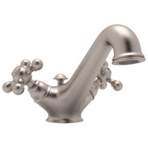 RAC51XSTN2 Cisal Classic Bath Single Hole Bathroom Faucet - Satin Nickel RAC51XSTN2 Cisal Classic Bath Single Hole Bathroom Faucet - Satin Nickel