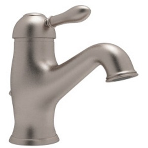 RAY51LMSTN2 Cisal Classic Bath Single Hole Bathroom Faucet - Satin Nickel RAY51LMSTN2 Cisal Classic Bath Single Hole Bathroom Faucet - Satin Nickel