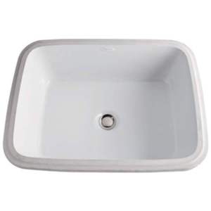 R153200 Allia Undermount Style Bathroom Sink - White R153200 Allia Undermount Style Bathroom Sink - White