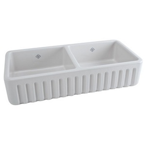 RRC3918WH Shaws Apron Front / Specialty Sink Kitchen Sink - White RRC3918WH Shaws Apron Front / Specialty Sink Kitchen Sink - White