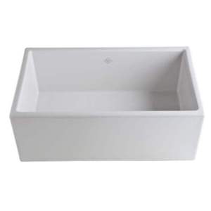 RMS3018WH Shaws Apron Front / Specialty Sink Kitchen Sink - White RMS3018WH Shaws Apron Front / Specialty Sink Kitchen Sink - White