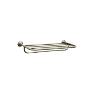 RROT10STN Country Bath Vanity Shelf Bathroom Accessory - Satin Nickel RROT10STN Country Bath Vanity Shelf Bathroom Accessory - Satin Nickel
