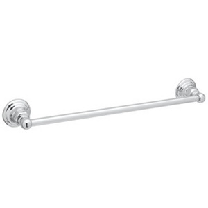 RROT118APC Country Bath Towel Bar Bathroom Accessory - Polished Chrome RROT118APC Country Bath Towel Bar Bathroom Accessory - Polished Chrome