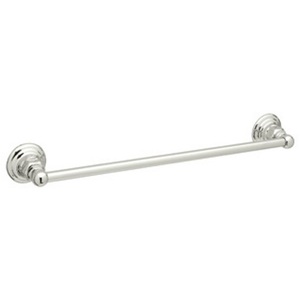 RROT118PN Country Bath Towel Bar Bathroom Accessory - Polished Nickel RROT118PN Country Bath Towel Bar Bathroom Accessory - Polished Nickel