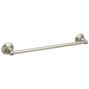 RROT118STN Country Bath Towel Bar Bathroom Accessory - Satin Nickel RROT118STN Country Bath Towel Bar Bathroom Accessory - Satin Nickel