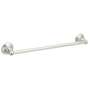 RROT124PN Country Bath Towel Bar Bathroom Accessory - Polished Nickel RROT124PN Country Bath Towel Bar Bathroom Accessory - Polished Nickel