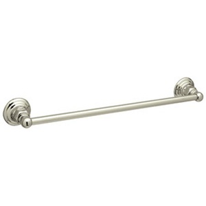 RROT124STN Country Bath Towel Bar Bathroom Accessory - Satin Nickel RROT124STN Country Bath Towel Bar Bathroom Accessory - Satin Nickel