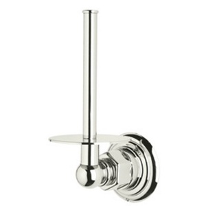 RROT19PN Country Bath Paper Holder Bathroom Accessory - Polished Nickel RROT19PN Country Bath Paper Holder Bathroom Accessory - Polished Nickel