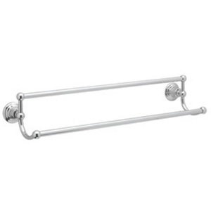 RROT2024APC Country Bath Towel Bar Bathroom Accessory - Polished Chrome RROT2024APC Country Bath Towel Bar Bathroom Accessory - Polished Chrome