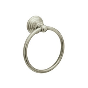 RROT4STN Country Bath Towel Ring Bathroom Accessory - Satin Nickel RROT4STN Country Bath Towel Ring Bathroom Accessory - Satin Nickel