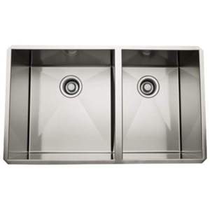 RRSS3118SB Stainless Steel Double Bowl Kitchen Sink - Brushed Stainless RRSS3118SB Stainless Steel Double Bowl Kitchen Sink - Brushed Stainless