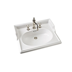 RU2863WH Perrin & Rowe Console Bathroom Sink - White RU2863WH Perrin & Rowe Console Bathroom Sink - White