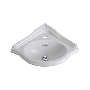 RU2925WH Perrin & Rowe Wall Hung Bathroom Sink - White RU2925WH Perrin & Rowe Wall Hung Bathroom Sink - White