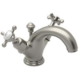RU3626XSTN2 Perrin & Rowe Single Hole Bathroom Faucet - Satin Nickel RU3626XSTN2 Perrin & Rowe Single Hole Bathroom Faucet - Satin Nickel