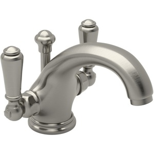 RU3635LSTN2 Perrin & Rowe Single Hole Bathroom Faucet - Satin Nickel RU3635LSTN2 Perrin & Rowe Single Hole Bathroom Faucet - Satin Nickel