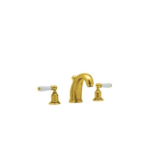 RU3700LIB2 Perrin & Rowe 8'' Widespread Bathroom Faucet - Inca Brass RU3700LIB2 Perrin & Rowe 8'' Widespread Bathroom Faucet - Inca Brass