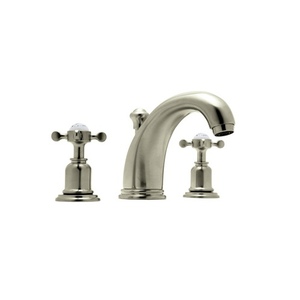 RU3701XSTN2 Perrin & Rowe 8'' Widespread Bathroom Faucet - Satin Nickel RU3701XSTN2 Perrin & Rowe 8'' Widespread Bathroom Faucet - Satin Nickel