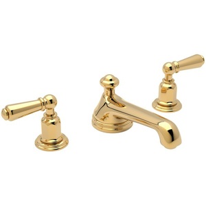 RU3705LIB2 Perrin & Rowe 8'' Widespread Bathroom Faucet - Inca Brass RU3705LIB2 Perrin & Rowe 8'' Widespread Bathroom Faucet - Inca Brass