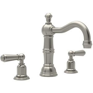 RU3720LSTN2 Perrin & Rowe 8'' Widespread Bathroom Faucet - Satin Nickel RU3720LSTN2 Perrin & Rowe 8'' Widespread Bathroom Faucet - Satin Nickel
