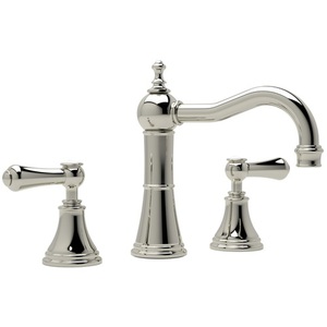 RU3723LSPPN2 Perrin & Rowe 8'' Widespread Bathroom Faucet - Polished Nickel RU3723LSPPN2 Perrin & Rowe 8'' Widespread Bathroom Faucet - Polished Nickel