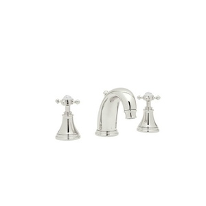 RU3742XPN2 Perrin & Rowe 8'' Widespread Bathroom Faucet - Polished Nickel RU3742XPN2 Perrin & Rowe 8'' Widespread Bathroom Faucet - Polished Nickel