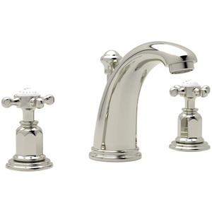 RU3761XPN2 Perrin & Rowe 8'' Widespread Bathroom Faucet - Polished Nickel RU3761XPN2 Perrin & Rowe 8'' Widespread Bathroom Faucet - Polished Nickel