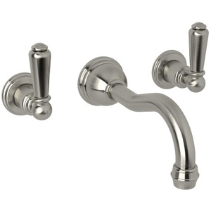 RU3790LSTN2 Perrin & Rowe Wall Mount Bathroom Faucet Bathroom Faucet - Satin Nickel RU3790LSTN2 Perrin & Rowe Wall Mount Bathroom Faucet Bathroom Faucet - Satin Nickel