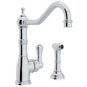 RU4746APC2 Perrin & Rowe Single Handle Kitchen Faucet - Polished Chrome RU4746APC2 Perrin & Rowe Single Handle Kitchen Faucet - Polished Chrome