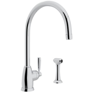 RU4846LSAPC2 Perrin & Rowe Single Handle Kitchen Faucet - Polished Chrome RU4846LSAPC2 Perrin & Rowe Single Handle Kitchen Faucet - Polished Chrome