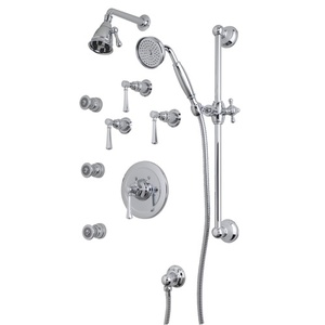 RWEKIT46LMAPC Wellsford Custom Shower System Trim Trim Kit - Polished Chrome RWEKIT46LMAPC Wellsford Custom Shower System Trim Trim Kit - Polished Chrome