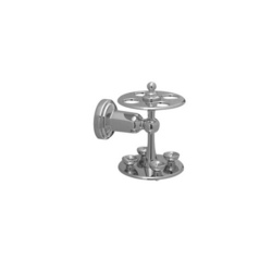 RU6930STN Perrin & Rowe Toothbrush & Tumbler Holder Bathroom Accessory - Satin Nickel RU6930STN Perrin & Rowe Toothbrush & Tumbler Holder Bathroom Accessory - Satin Nickel
